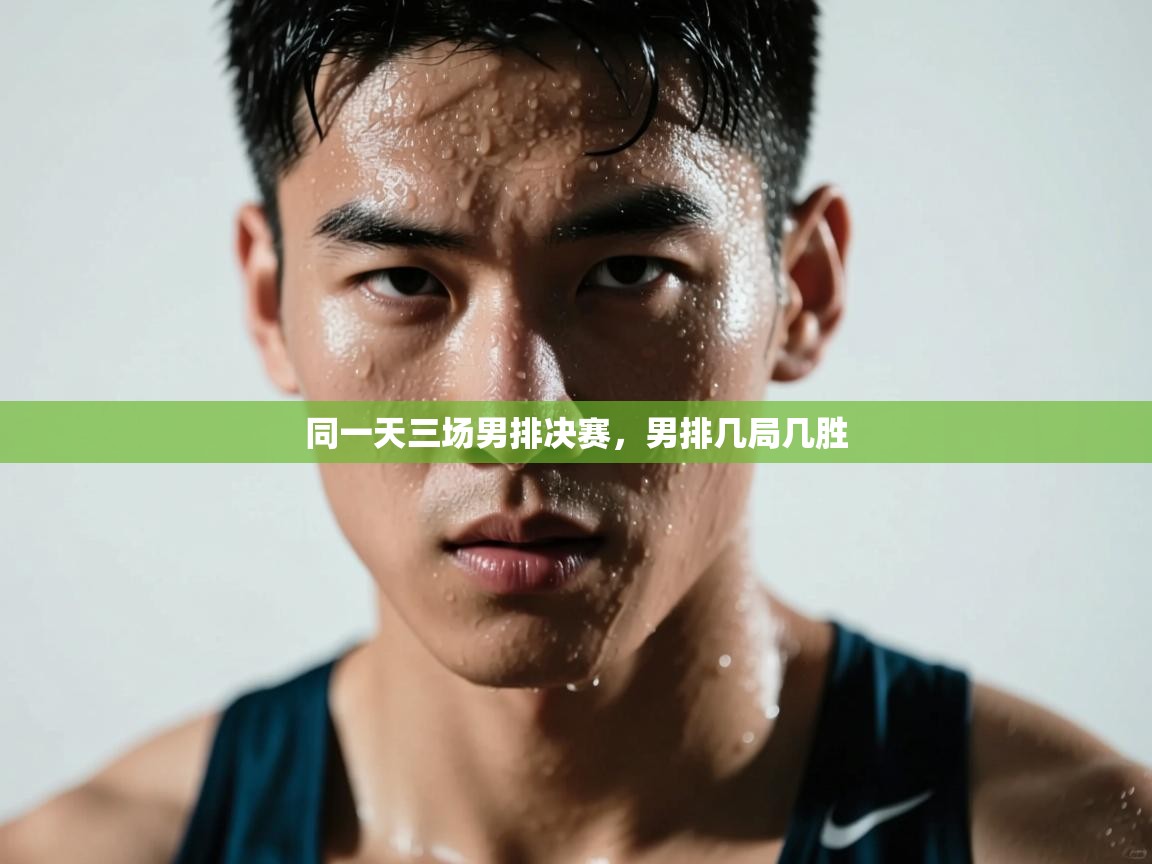 同一天三场男排决赛,男排几局几胜 第1张